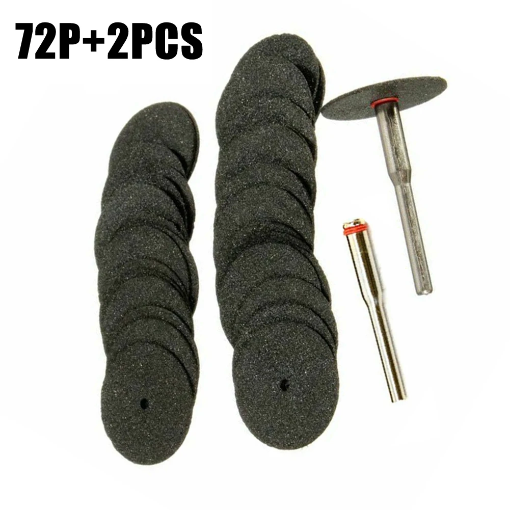 Resin Cutting Discs Resin Cutting Wheel Set (72pcs) for Efficient and Precise Cutting + 2 Connecting Rods Included