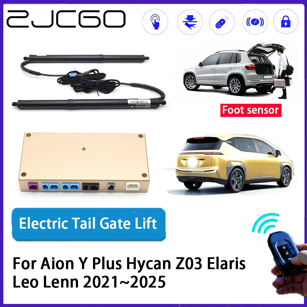 

ZJCGO Auto Trunk intelligent Electric Tail Gate Lift Automatic Tailgate for Aion Y Plus Hycan Z03 Elaris Leo Lenn 2021~2025