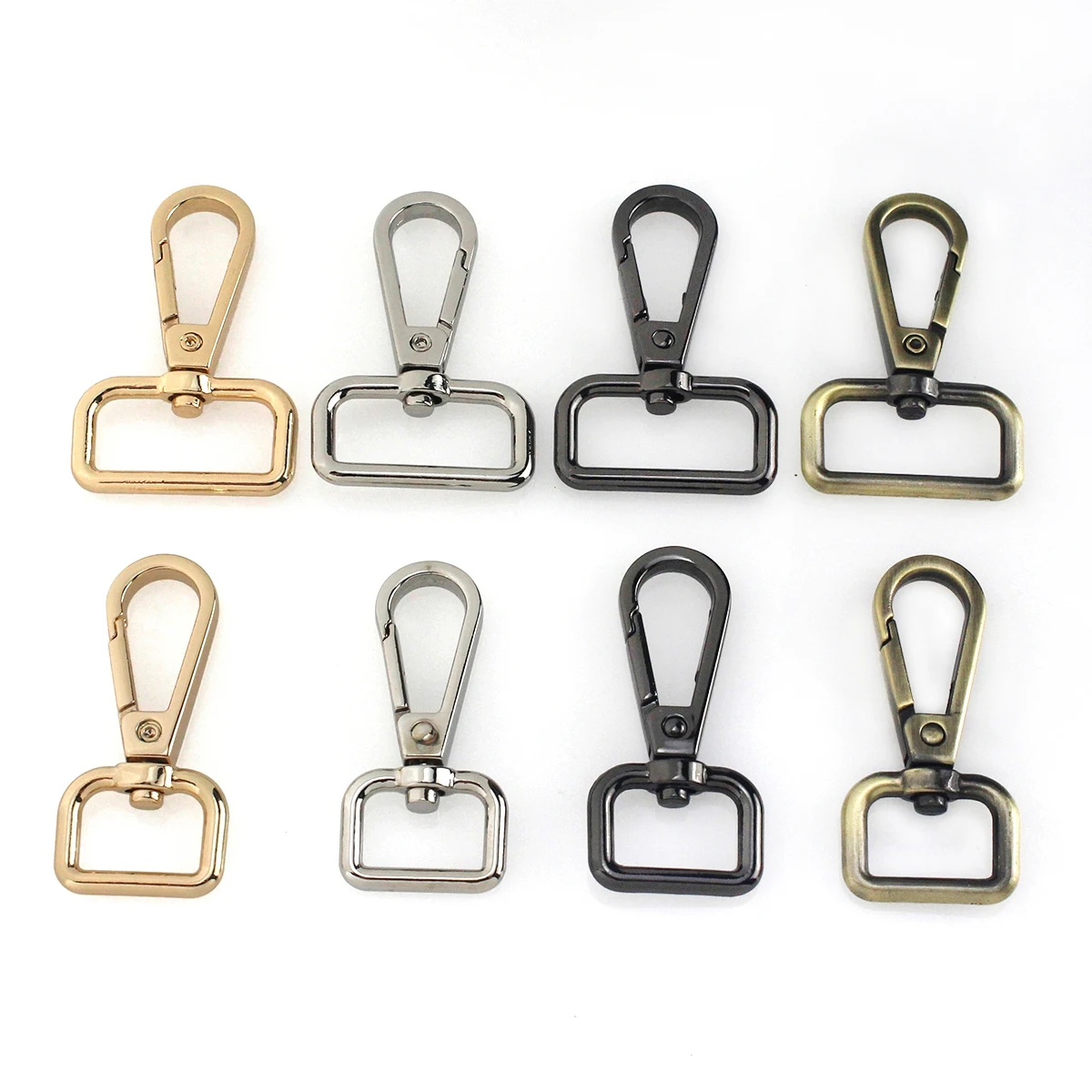 1pcs Metal Snap Hook Swivel Eye Trigger Clip Clasp for Leather Craft Bag Strap Belt Webbing 5/8