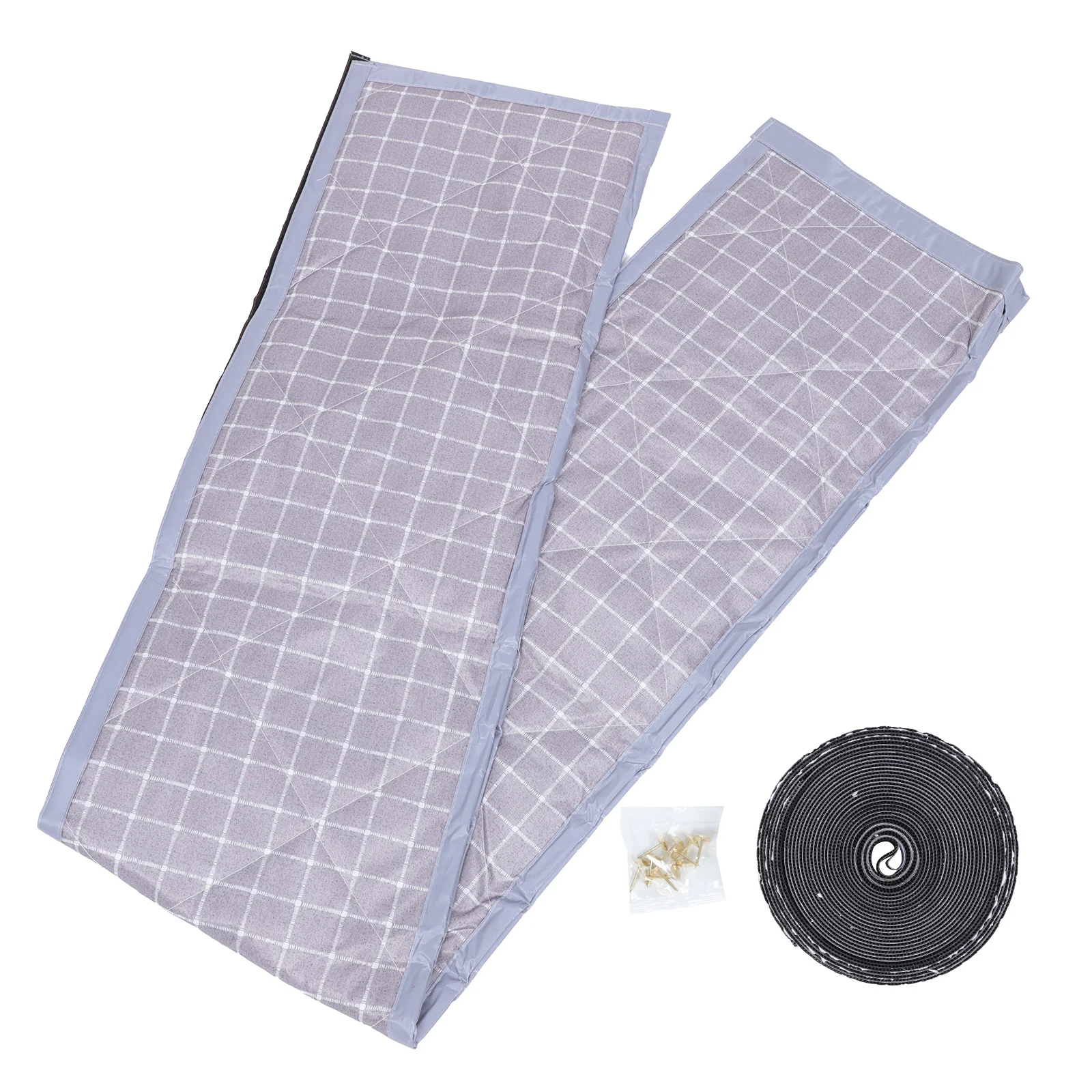 

Alipis 1Set Window Curtain Thickened Windproof Thermal Insulated Oxford Cloth Keep Warm Refrigeration House