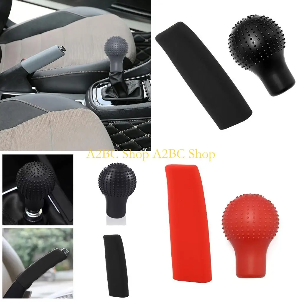A2BC Upgrades Car Handbrake Boot Protector Soft Not Slip Grip Elastic All Models