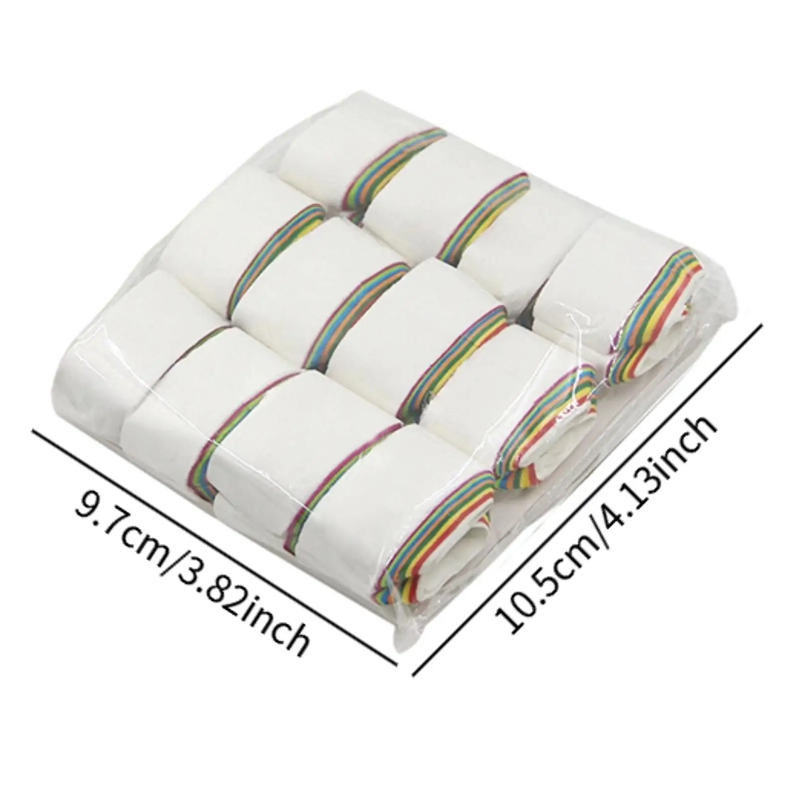 12Pcs Mouth Coils Vomit Paper Versatile Easy to Use Funny Magician Tricks Accessory Gift Party Toys Magic Tricks Magic Props