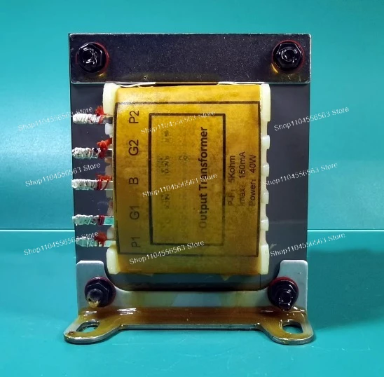 1 Pair 40W 5K Push Pull Output Transformer for EL84 Parallel Push Pull EL34 6L6 6P3P Vacuum Tube Amplifier DIY