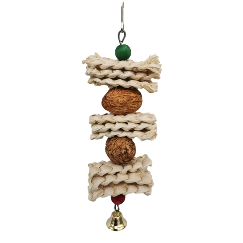 F92B PARROT Toy Beads madera Husillos maíz Toyes para mini guacamaya para loro