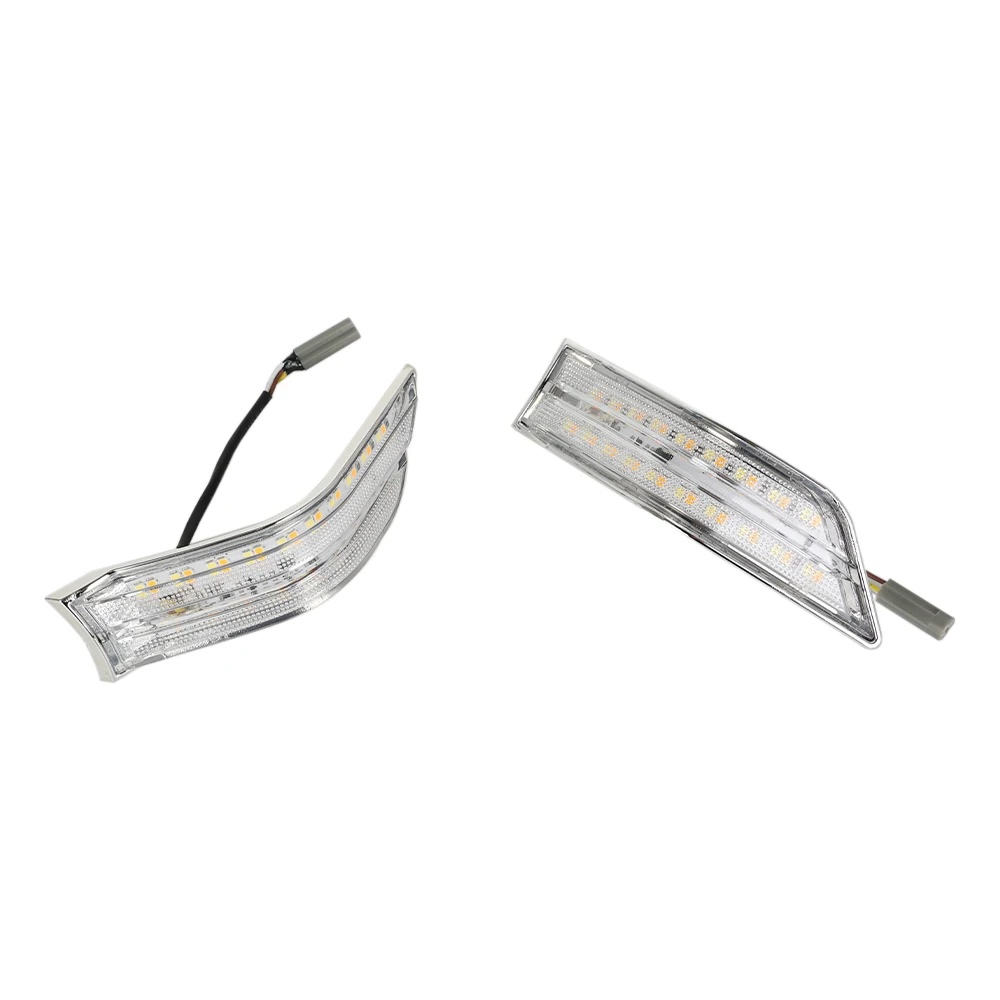 혼다 골드윙 1800 DCT F6B 골드윙 투어 2018-2025용 안개등 전면 트림 카울 LED 방향지시등 보조 주행등