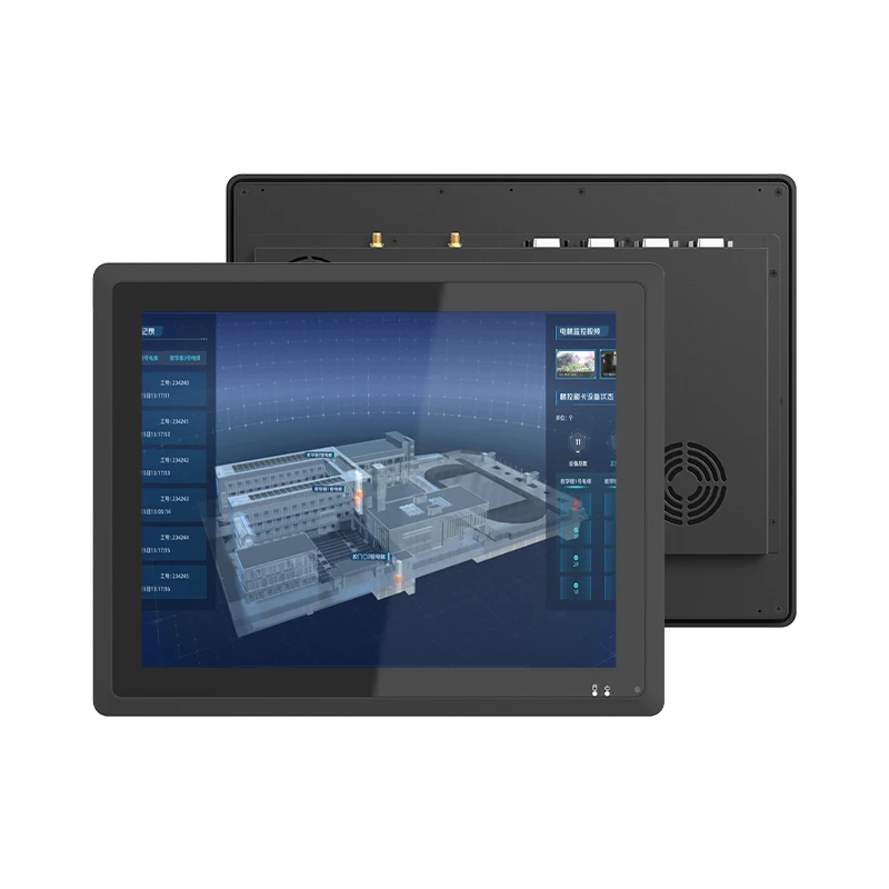 

ПК с сенсорной панелью высокой яркости 10,1 12,1 15,6 17 21,5 дюймов, полностью алюминиевый, 1000 нит, IP65, водонепроницаемый промышленный панельный ПК