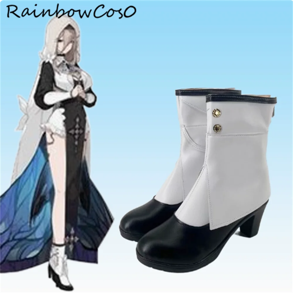 Aponia Honkai Impact 3 Cosplay Schuhe Stiefel Spiel Anime Halloween RainbowCos0 W4491