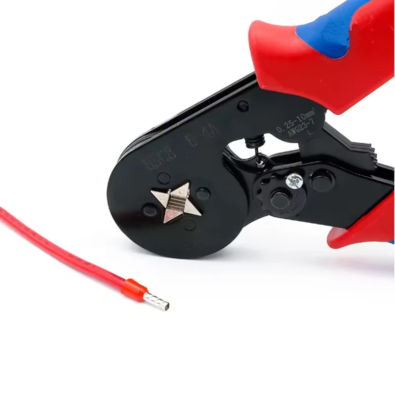 Rohr Terminal Crimpen Zangen HSC8 6-4 Crimper Draht Mini Ferrule Crimper Werkzeuge Haushalt Elektrische Kit Mit 1200 stücke Terminal – Detail 5