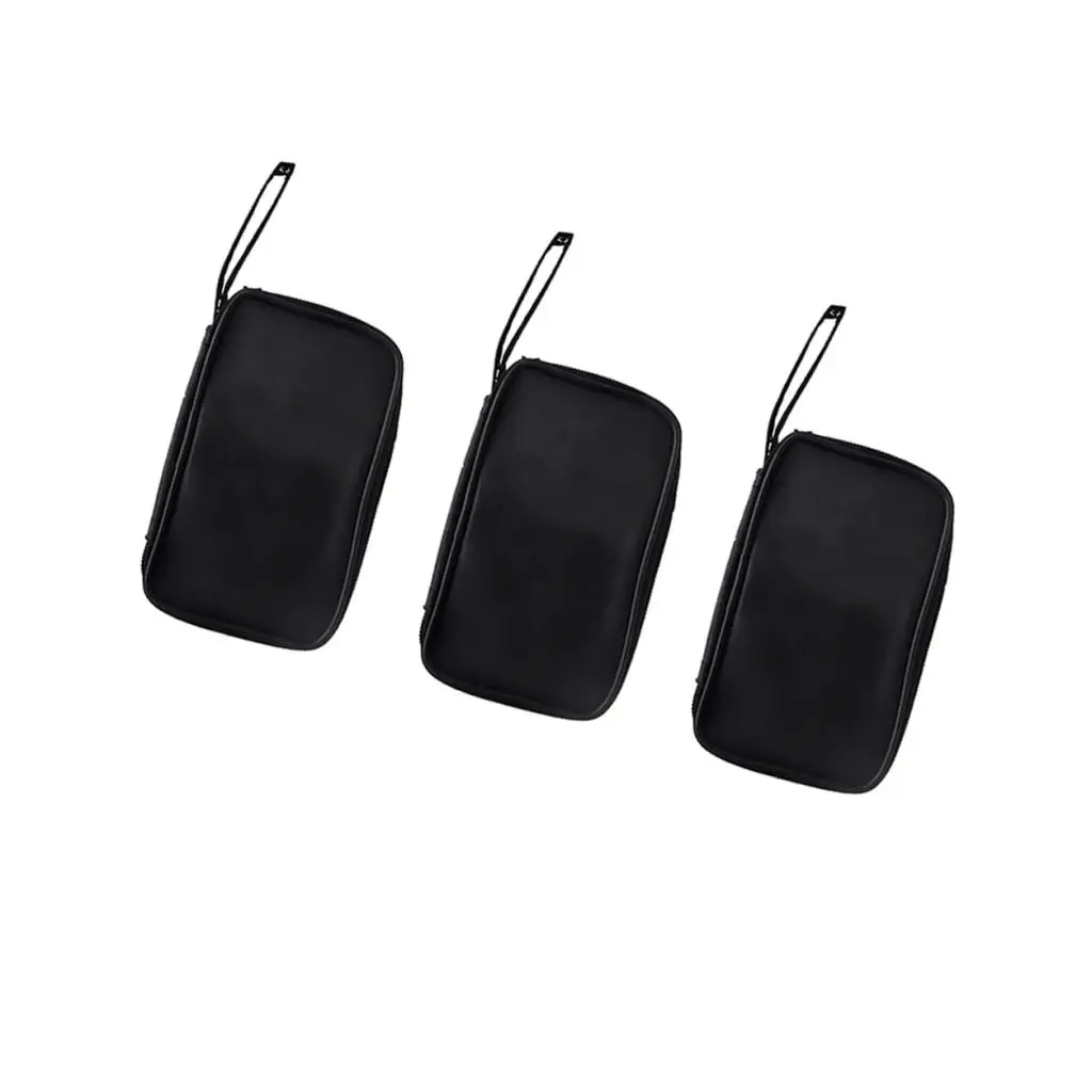 High-quality Durable Nylon Multimeter Storage Pouch Zippered Bag for EM33D EM33A and Other Testers