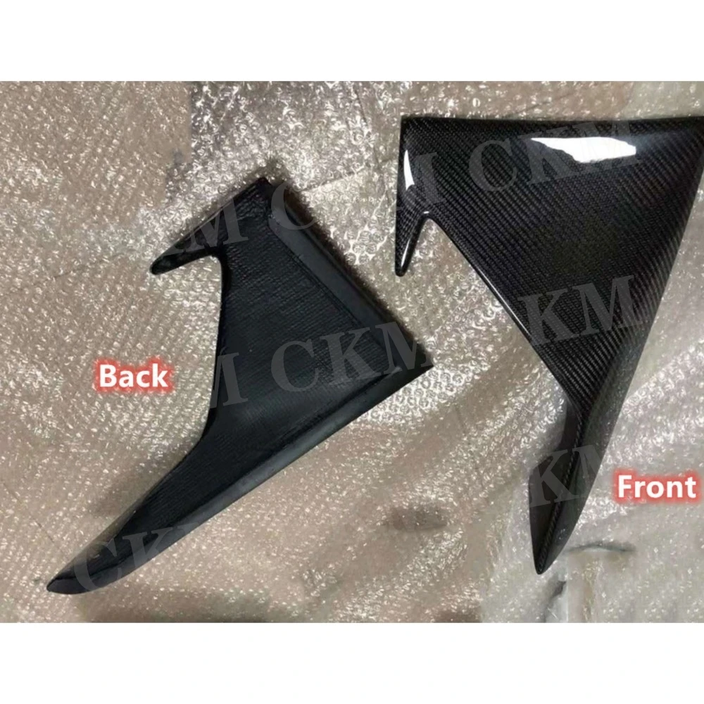 

Front Bumper Fog Splitters Apron Flaps Trim Canards Carbon Fiber for BMW 2 Series F87 M2 Coupe 2 Door 2016 2017 2018