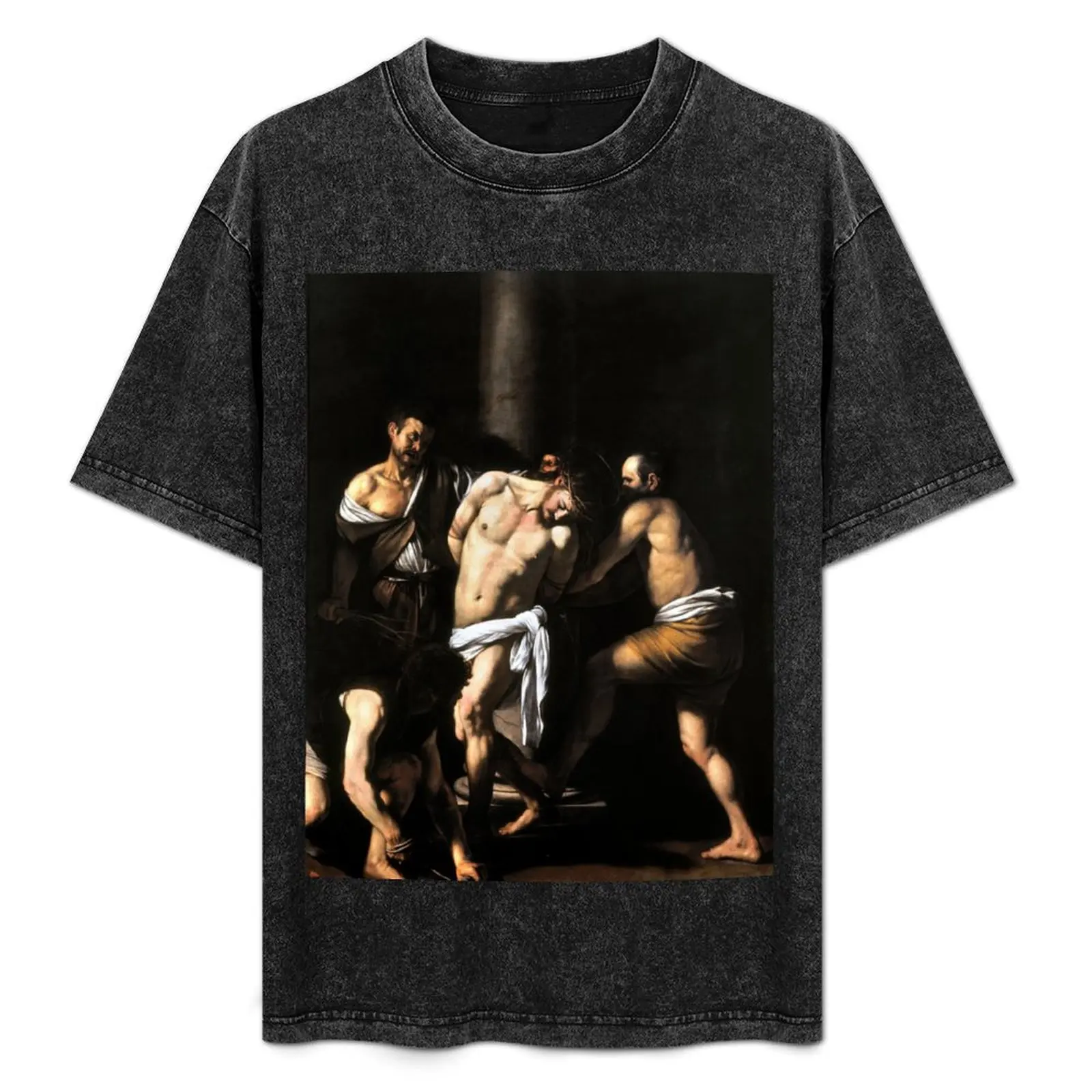 

Футболка Caravaggio The Flagellation of Christ, повседневная модная уличная одежда, футболка в стиле streetwear