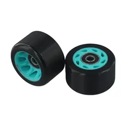 Skate Räder Rollschuh Räder Räder mit Schraubens chl üssel 58*39mm 8 stücke für zweireihige Rollschuhe Indoor Roller Quad