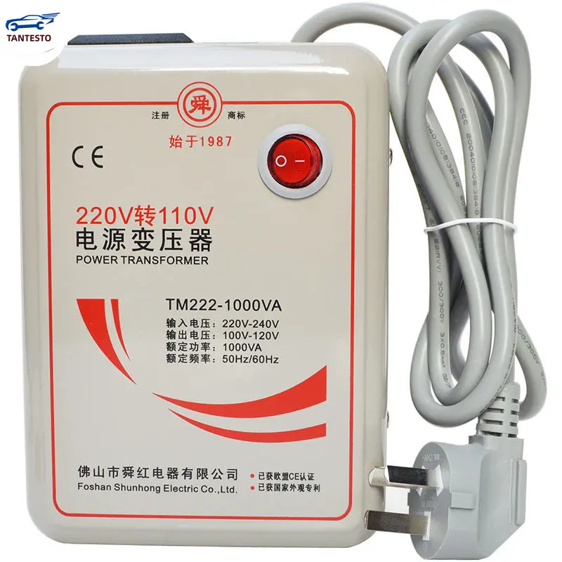 

Automobile Diesel CR Injector Tester Repair 1000W Transformer 220V To 110V 100V/120V Power Voltage Converter