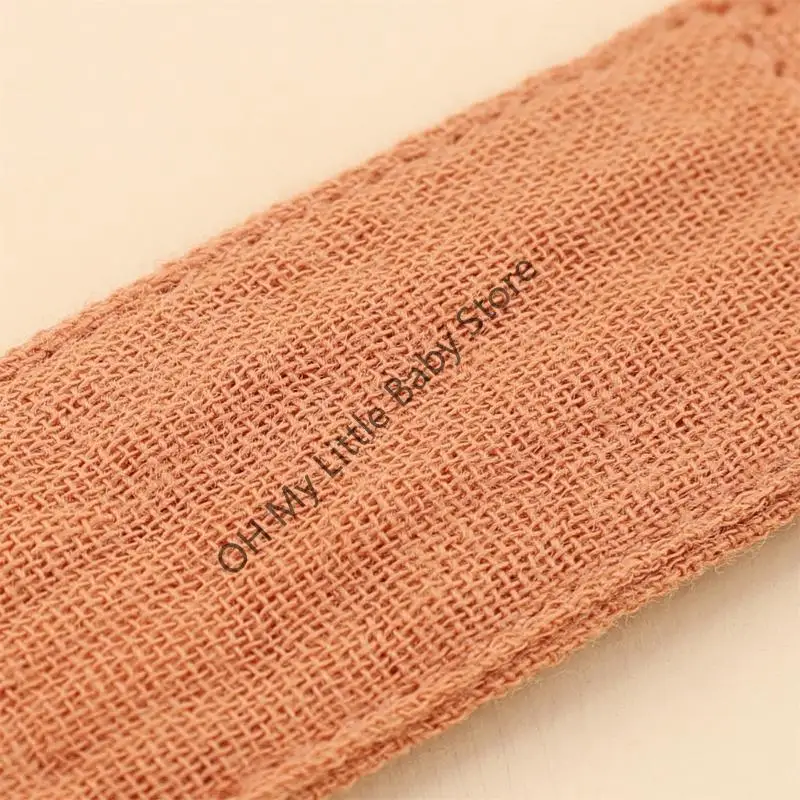 M76C 6 قطعة هوة الطفل القطن عضاضة هوة حزام الطفل الدمية كليب الطفل هوة حامل مصاصة سلسلة إمدادات الطفل #5