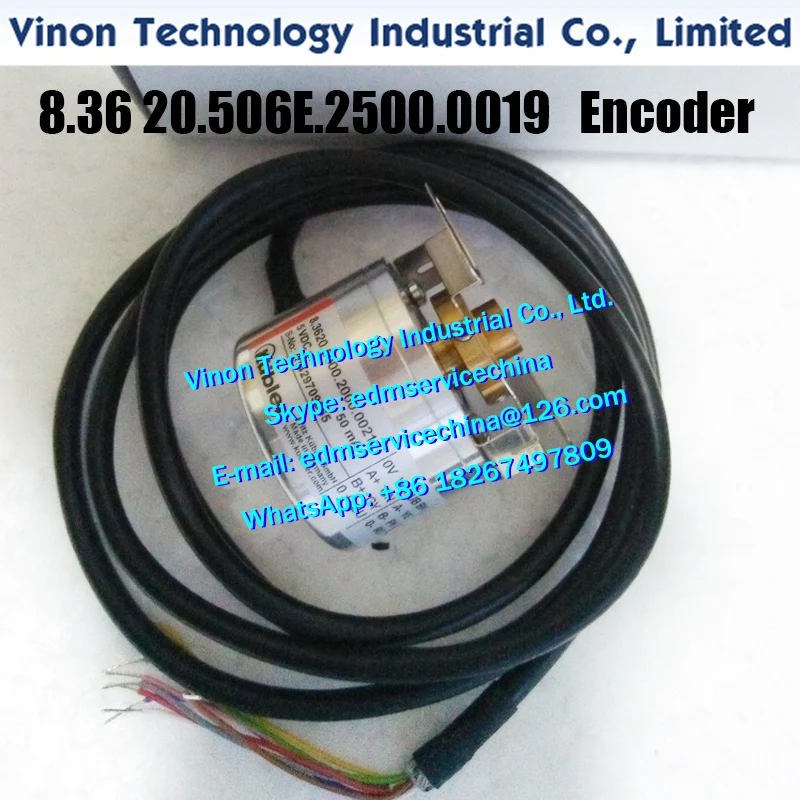 

Encoder 8.36 20.506E.2500.0019 dedicated to 82SYX-200B DC PM SERVO MOTOR, RATED VOLTAGE 55 V for wire cut edm machines