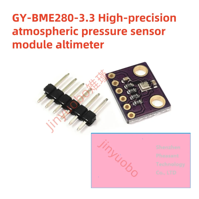 (1 piece) 100% New GY-BME280-3.3 High-precision atmospheric pressure sensor module Altimeter Chipset