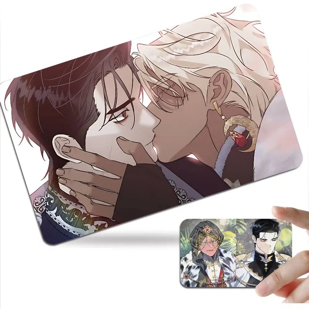Brothers without a tomorrow bl Anime 2024 Anime Cartoon Skin Stickers Film Tape Case for Big Credit Debit Card Front Side