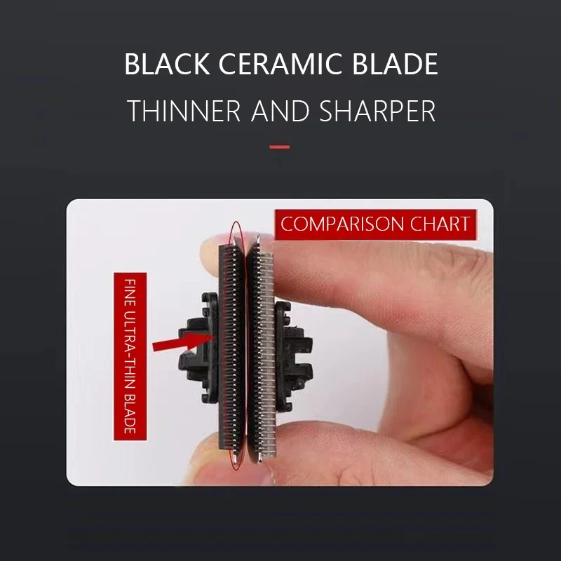 KM-2299 KM-1102 Hair Clipper Professional Electric USB Rechargeable Barber Trimmer Cordless Trimmer Type-c Zero Gapped Cutting