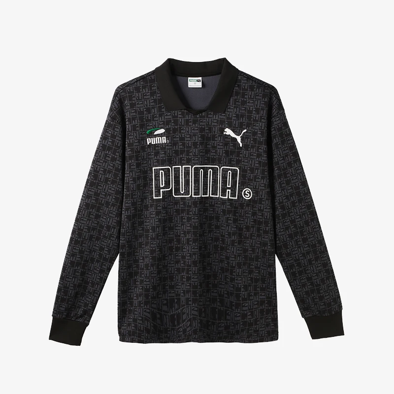 Puma genuine new men's printed splicing loose casual sports breathable T-shirt 628137-01