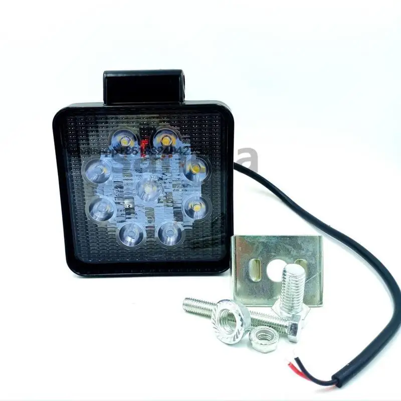 Good Excavator High Brightness Light Excavator Lamp square nine light bulbs Strong Lighting
