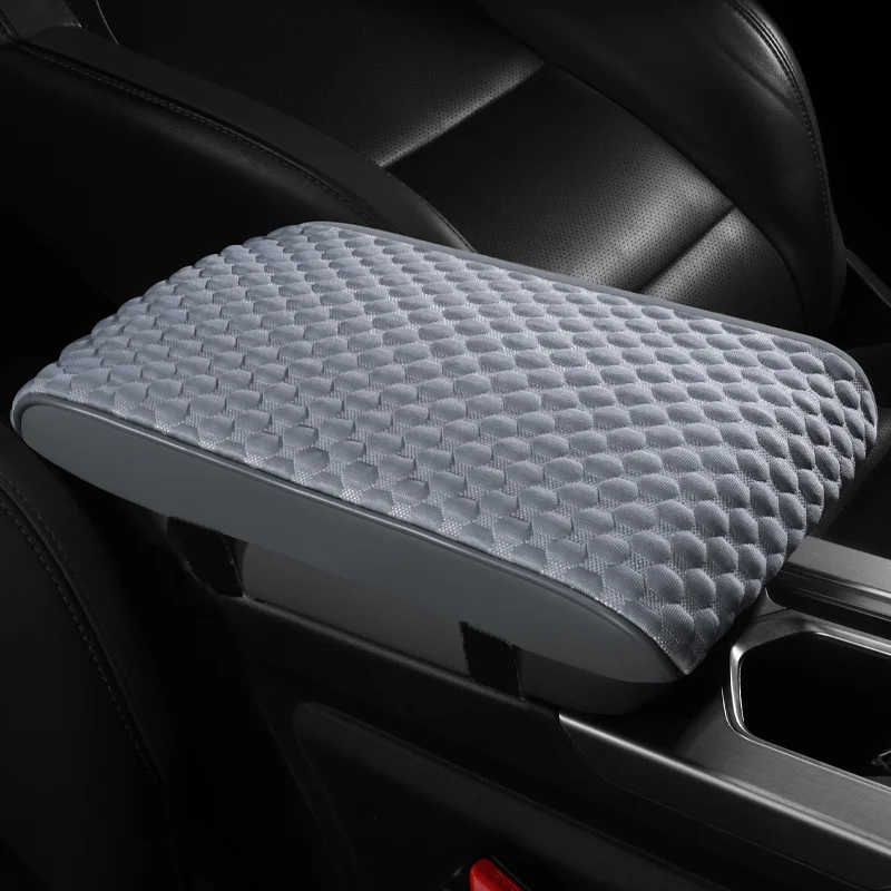 Cooling Ice Bead Widened Armrest Cushion – Breathable Comfort Material, Easy Installation, Fits Most Car Models