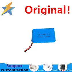 buy more will cheap Original genuine 523450 lithium rechargeable battery 1000mAh 7.4V strong light flashlight with plug capacity