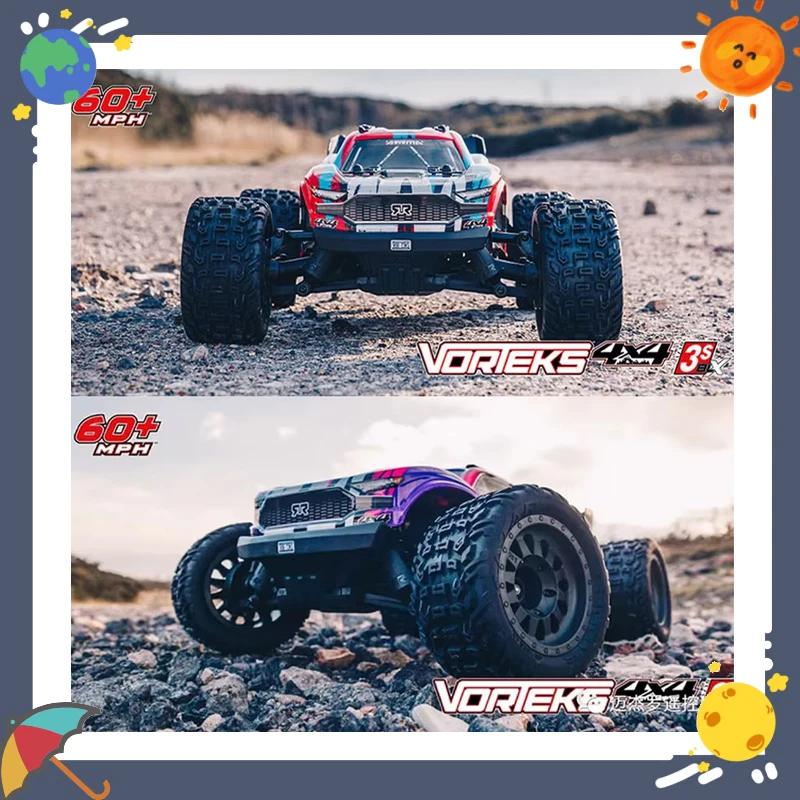 

Arrma V3 T2 Votex Vorteks масштаб 1/10, электрический внедорожный трюк с дистанционным управлением, высокоскоростной 3S мощный сильный радиоуправляемый автомобиль, игрушка