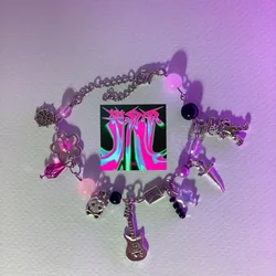 Handmade Y2k Rock Star Inspiration Bracelet/rock star/SKZ Jewelry