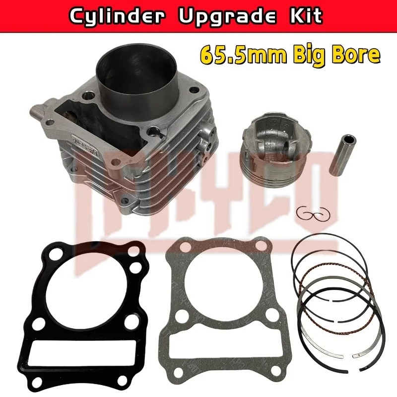Motorcycle 65.5mm Big Bore 165cc Cylinder Kit Moto for Suzuki GN125 EN125 GS125 GZ125 TU125 DR125 K157FMI Modified Upgrade Power