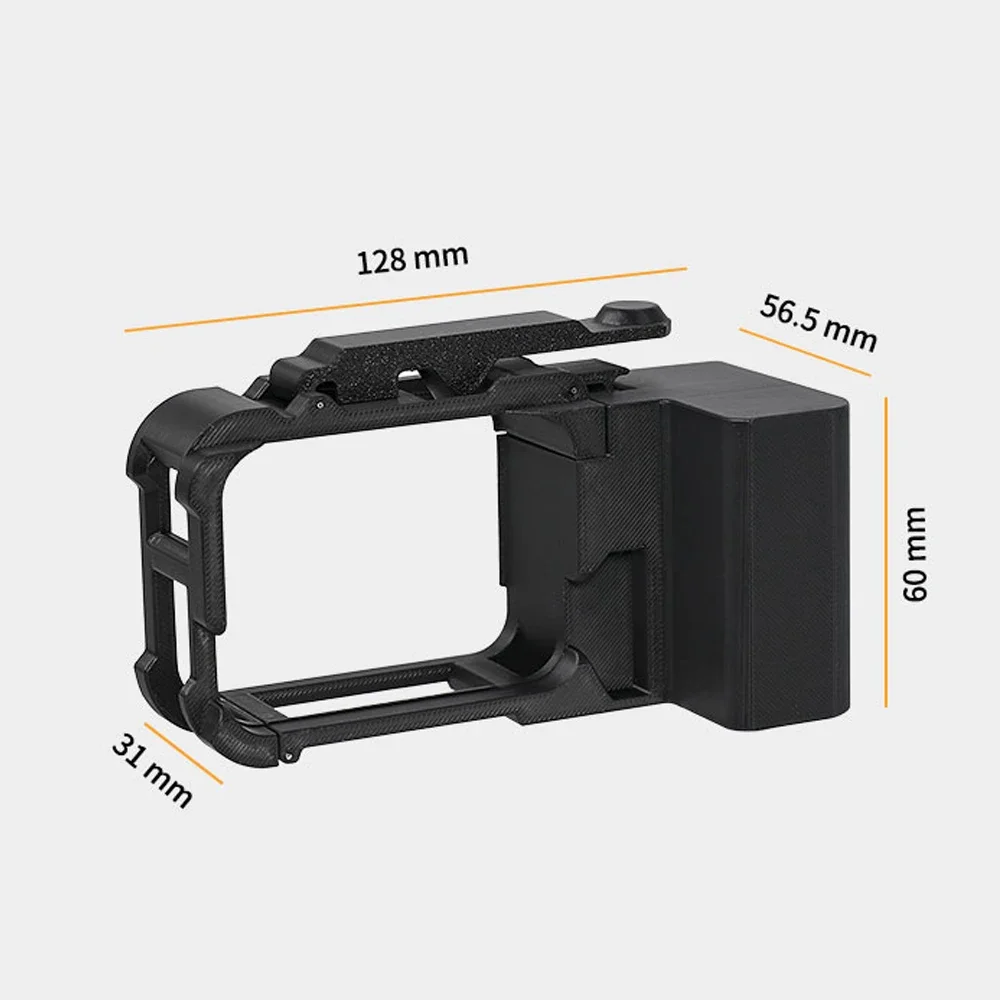 3D printing Street Grip Vlog Holder Combo Camera Grip Holder For insta360 ace Pro 2 Action Camera Grip Camera Accessories