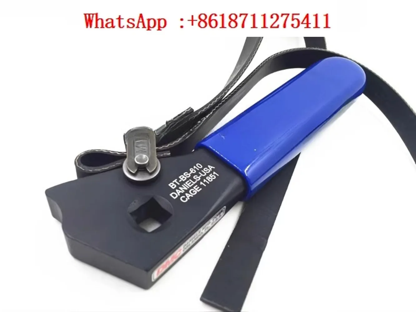 Original imported belt wrench blue BT-BS-610