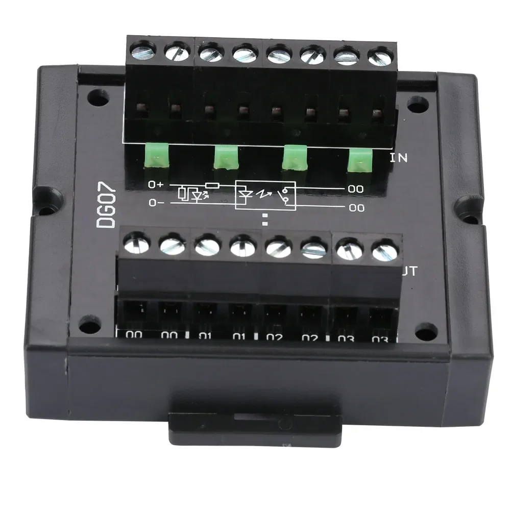 Convertidor de nivel de conversión de señal NPN a PNP de 4 canales, amplio voltaje 10-28V