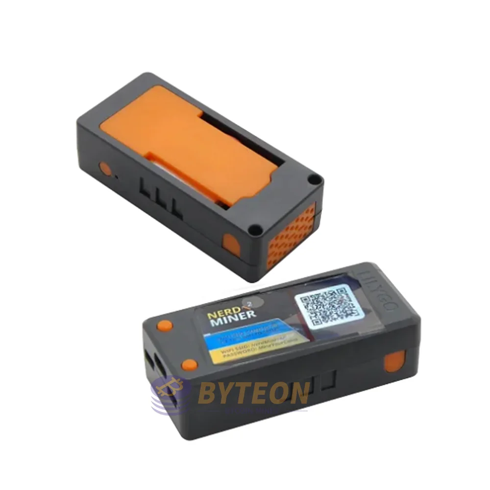 BTC NerdMiner V2 78khs Hashrate com firmware mais recente com shell com tutorial Bitcoin Lotto machine Nerd Miner V2