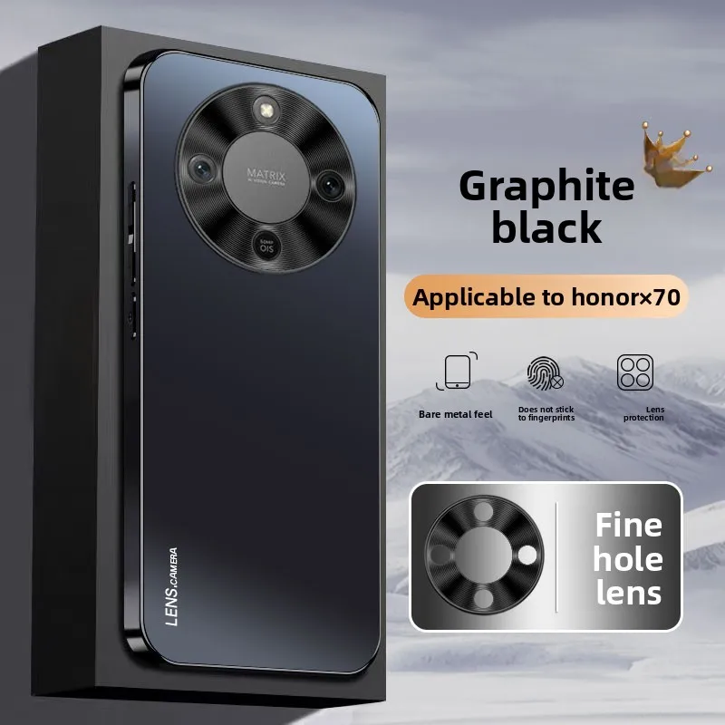 Etui For Honor Magic8 Lite X9D Nowe Modne Elektroplaterowane Matowe Przyjazne dla Skóry Odporne na Upadki Etui na Honor X9d X70 Funda