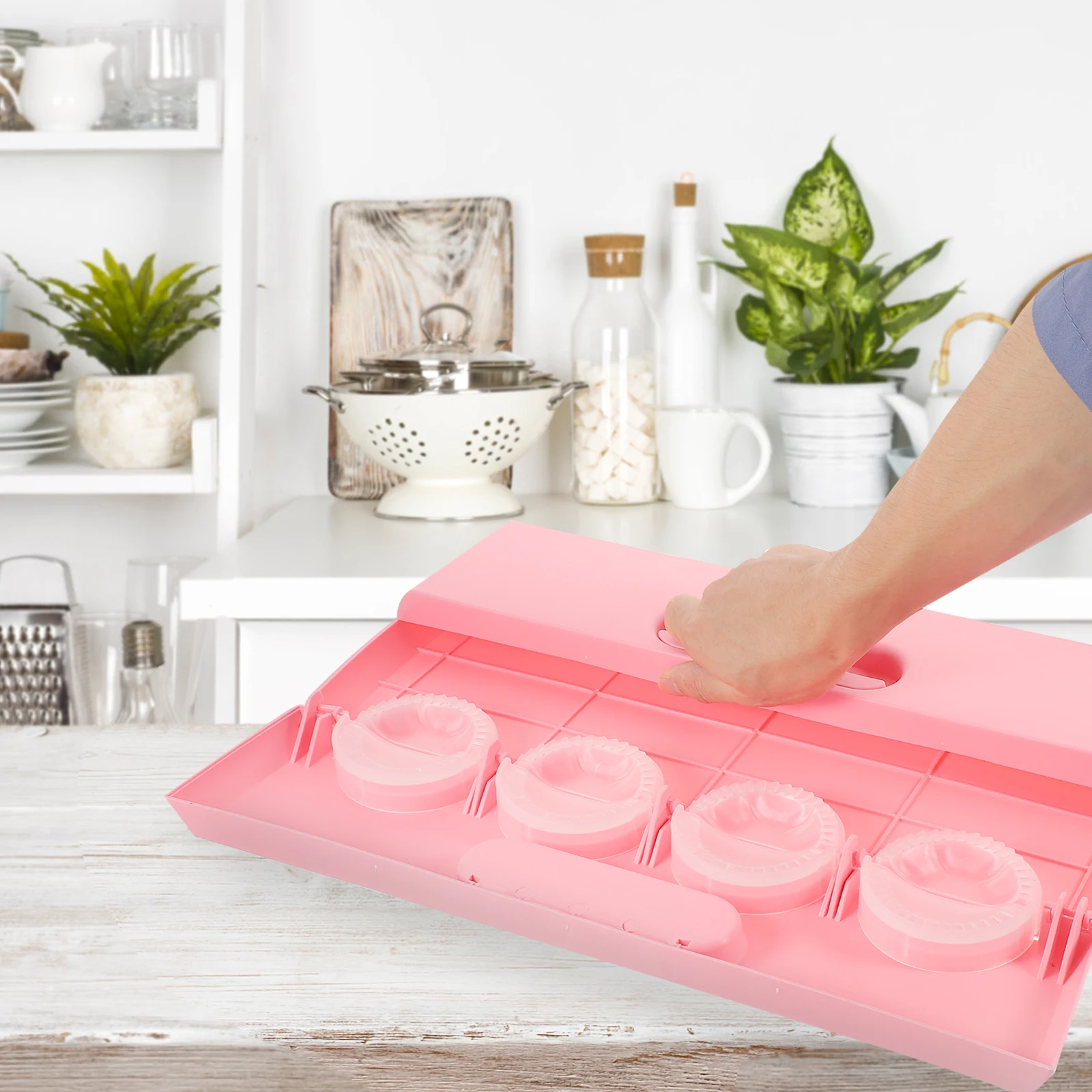 

Dumpling Maker Manual Press Mould For Homemade Dumplings Compact Dough Presser Kitchen Gadget Convenient Dumpling Making Tool