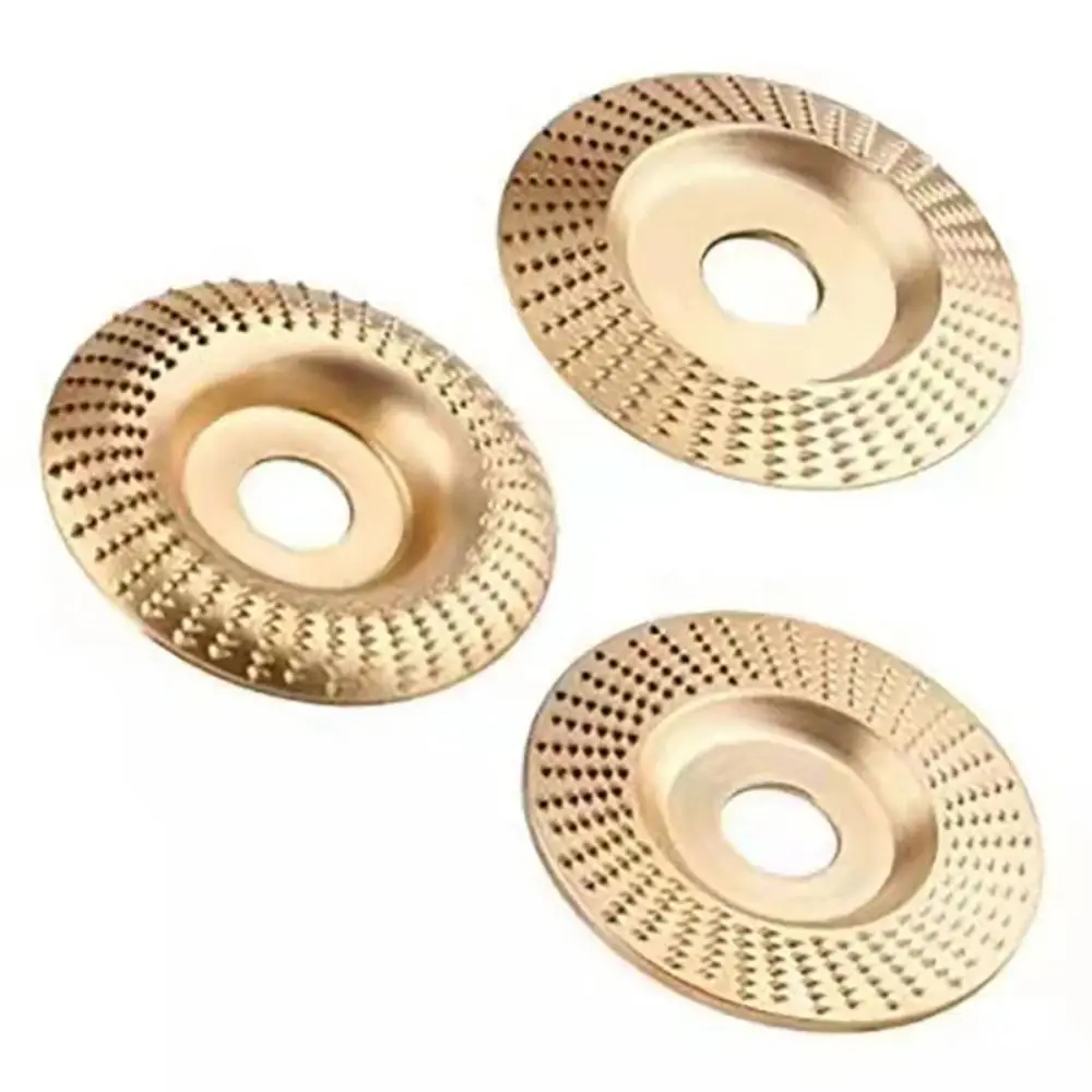 1/3Pcs Gestaltung Carving Schleifen Holz Schleifen Rad Carbon Stahl Schleif Werkzeug Holz Polieren Rad Dreh Arc/flach/Fase