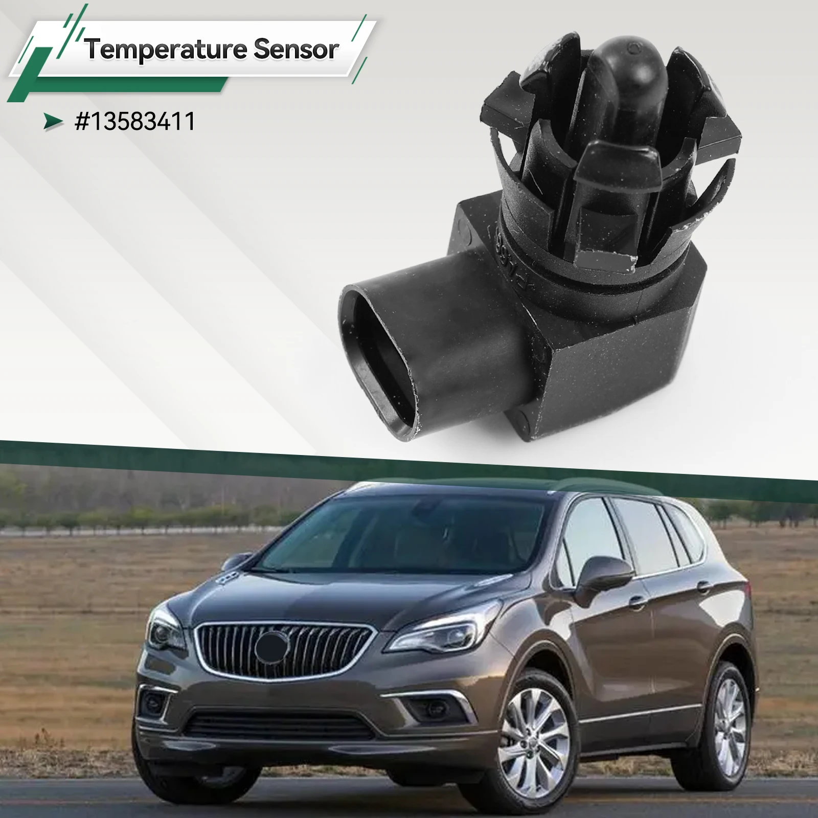 Car Air Ambient Temperature Sensor For Buick Chevrolet Cruze Camaro Silverado Cadillac ATS CT6 Escalade GMC Sierra New 13583411