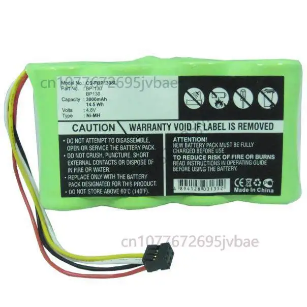 Suitable for fluke 123/s 124/s measuring instrument battery bp130 4.8v