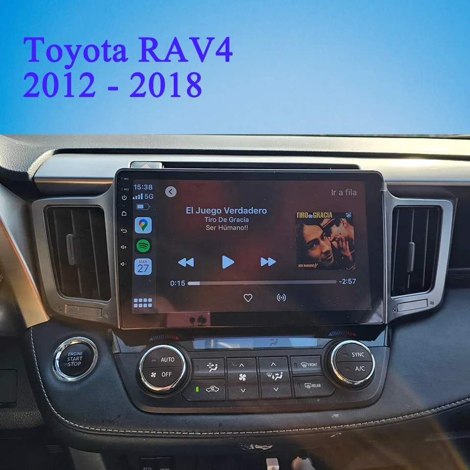

Car Autoradio For Toyota RAV4 2012 2014 2016 2018 8Core 8G+128G Auto Gps Navigation DVD Cassette Head unit Carplay Auto DAB+