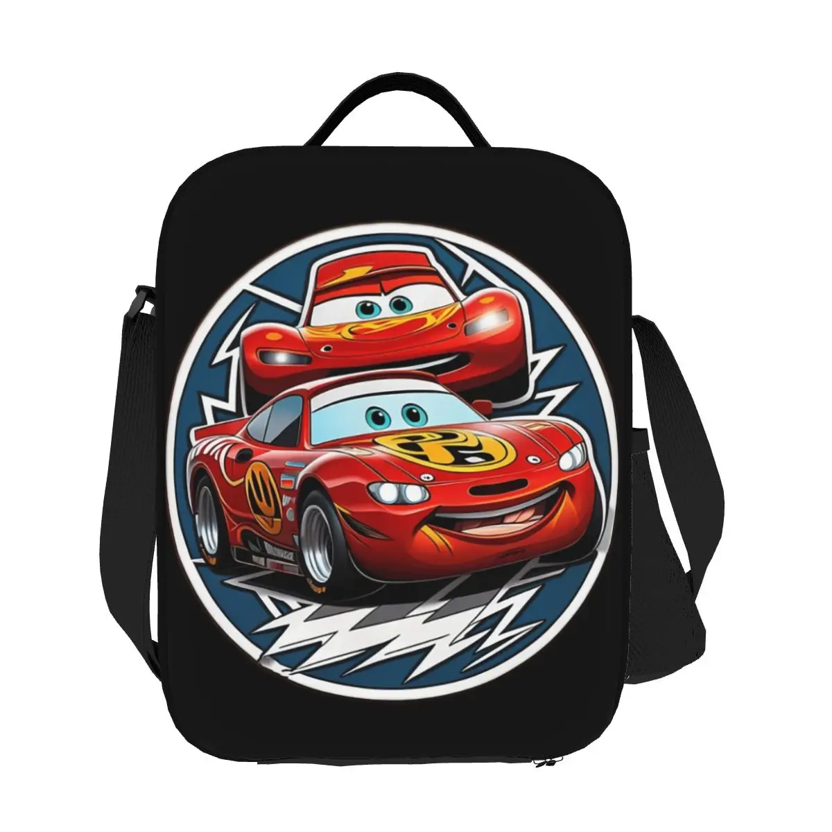 

Портативный ланч-бокс Copie De Lightning Mcqueen на заказ для женщин, герметичный холодильник, термоизолированная сумка для обеда для детей