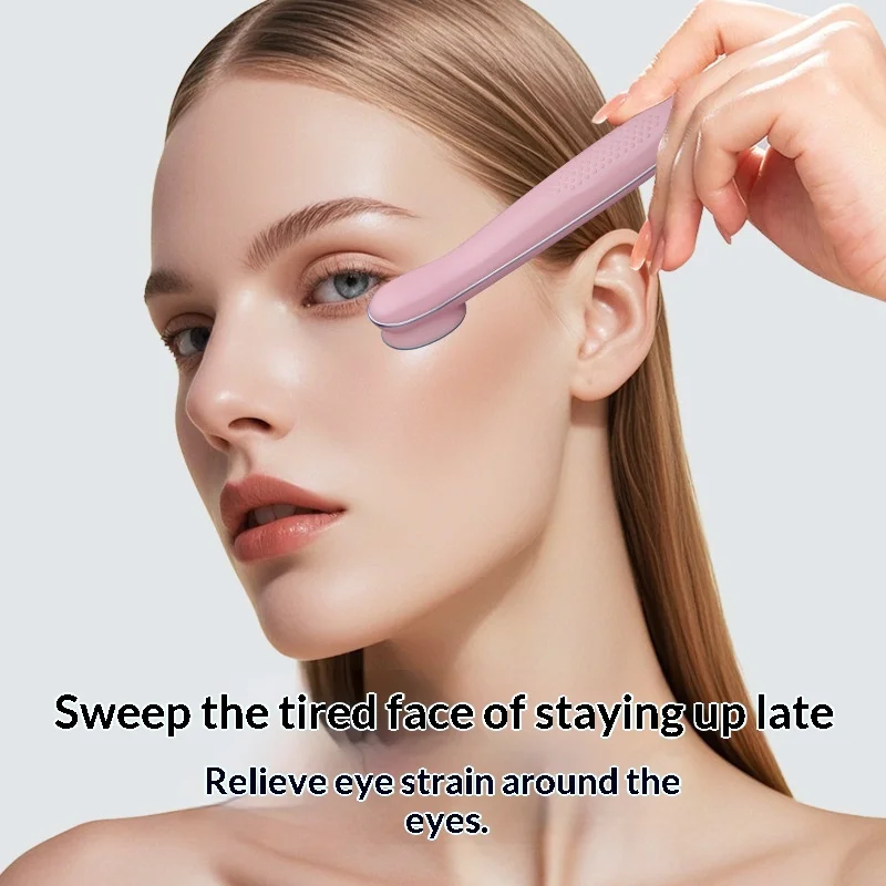 جهاز تجميل العين، جهاز مقدمة ضغط ساخن للعين، جهاز تدليك الوجه لتجديد شباب الضوء بالاهتزاز #4