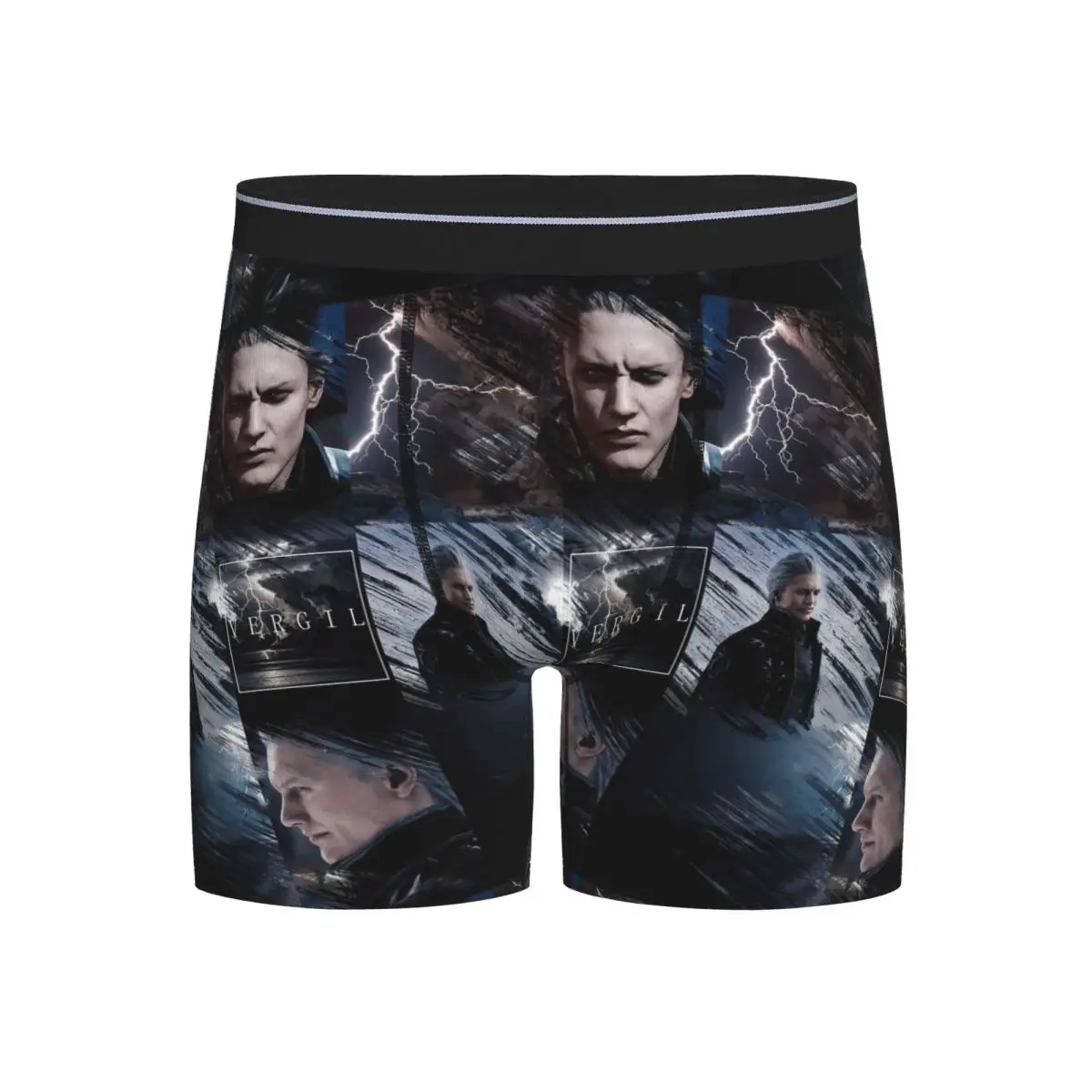

Long Boxer Underpants Shorts Vergil From The Devil May Cry Seri Panties Men Soft Underwear for Homme Man Boyfriend Gift