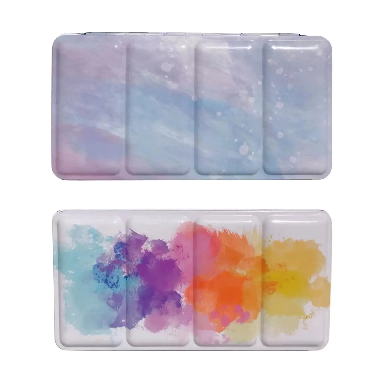 

Watercolor Paint Set 40 Vivid Colors Fluorescent Colors Professional Ideal Travel Sized Water Color Art Kit for Adults Hobbyists
