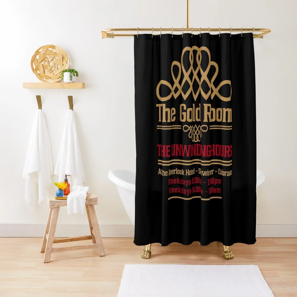 The Overlook Hotel - The Gold Room Shower Curtain For The Bathroom Bathtub Cover Curtain