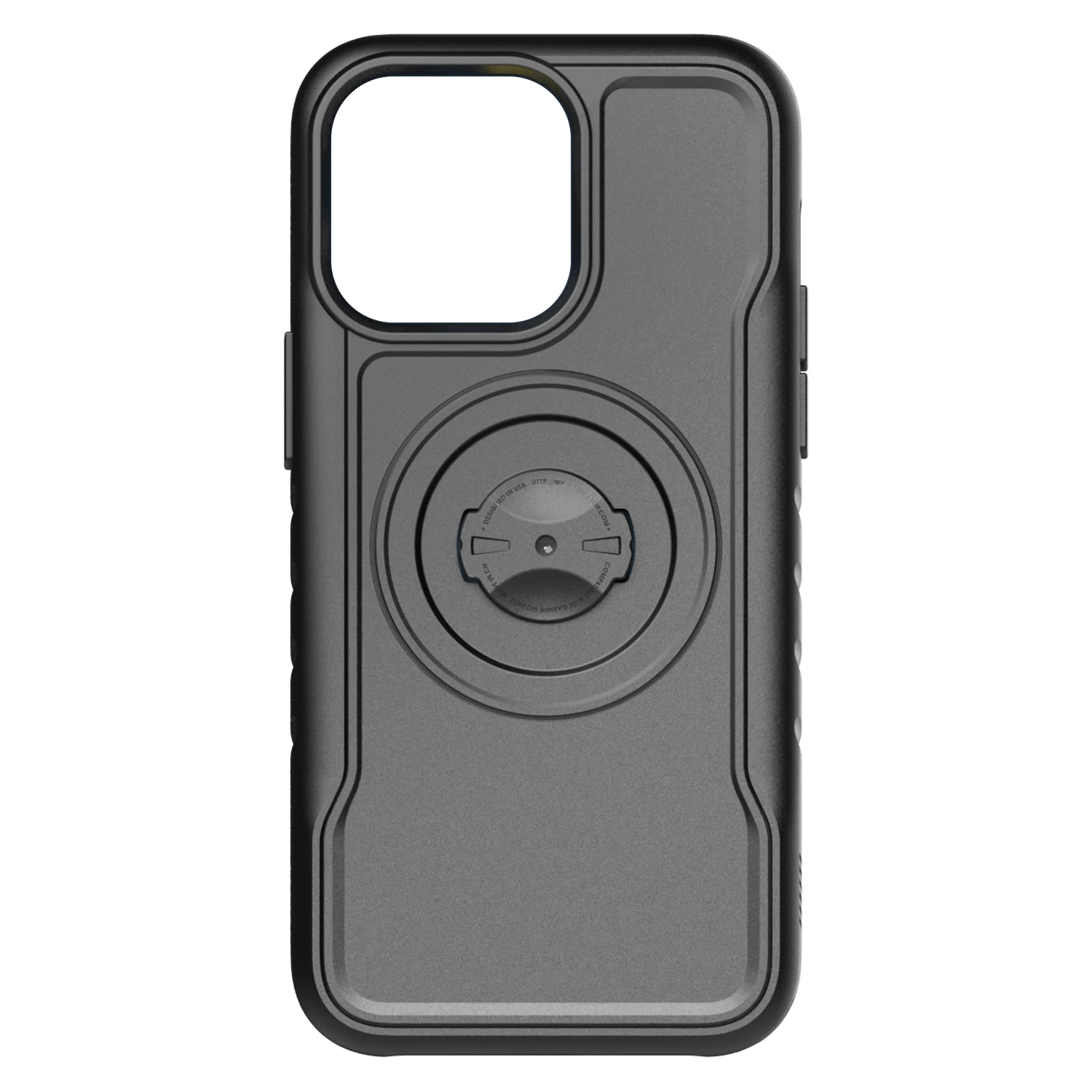 Do etui na telefon do montażu rowerowego Garmin. Odporne na wstrząsy etui do iPhone 16 Pro Max, 15 Pro, 14 Max, kompatybilne ze wszystkimi uchwytami GPS do rowerów Garmin. — zdjęcie produktu 7