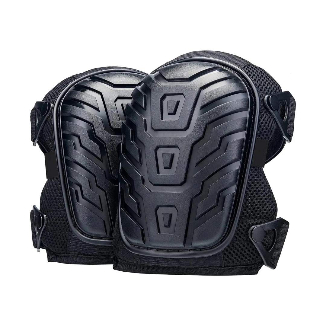 وسادات ركبة ممتازة للعمل مع وسادة إسفنجية وجلية ناعمة - وسادات شديدة التحمل وأشرطة قابلة للتعديل غير قابلة للانزلاق #5