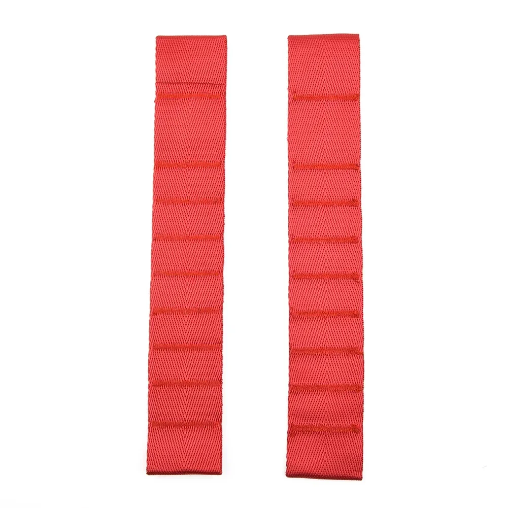 Door Check Straps Red Door Limiting Straps Designed for Perfect Fit on For Jeep Wrangler TJ JK JKU JL JLU Set of 2