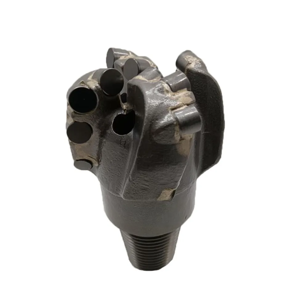 

Deep water well ground source heat pump mine blasting hole spiral four wing arc angle drill bit