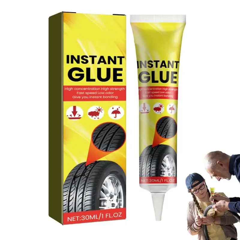 

Tire Repair Glue Strong Liquid Wheel Puncture Paste Wear Resistant Instant Bond Leather Repair Glues For Automobile vehicles