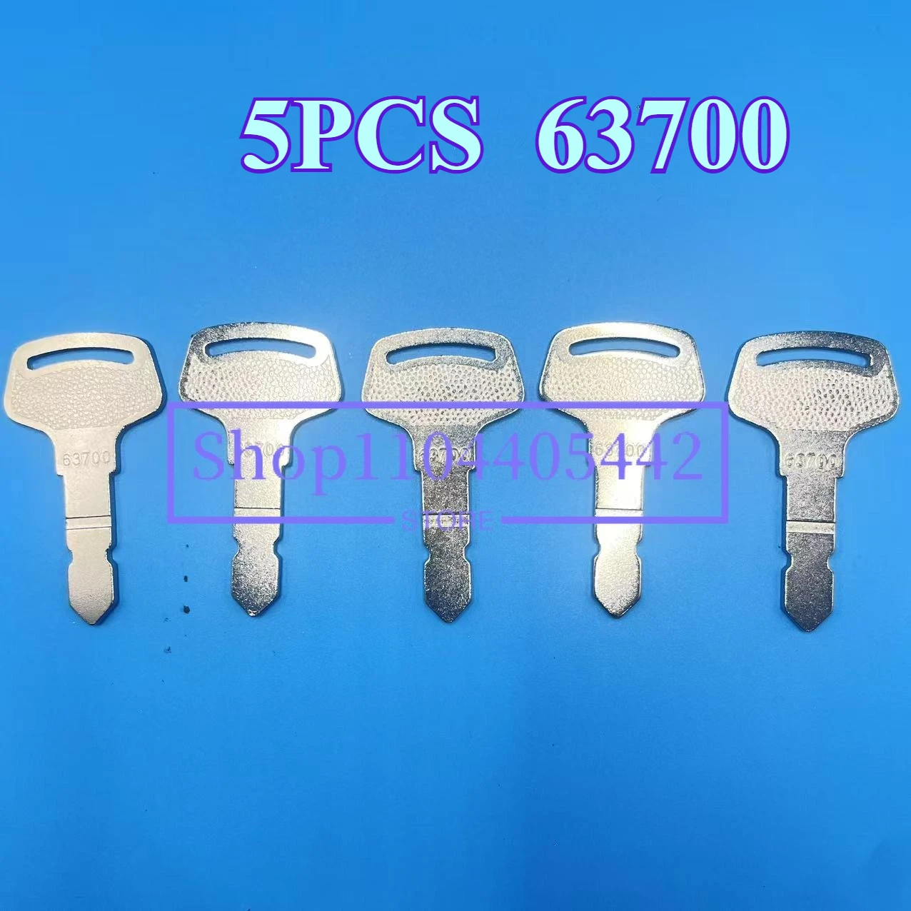 

5 шт. ключи зажигания 15248-63700 для корпуса трактора Kubota серии B и New Holland (15248-63700)